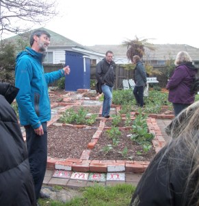 A post-quake community garden in Christchurch