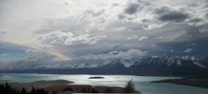 I couldn't capture today's sky, but it was something like this...