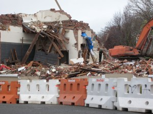 Damage from the 2010 quake.