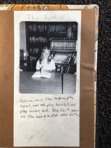 Author page from Rainy Day Thing