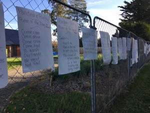 poetry fence