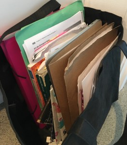 notebooks and folders