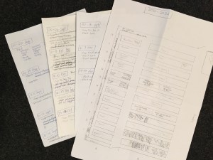 Garden map and to-do lists